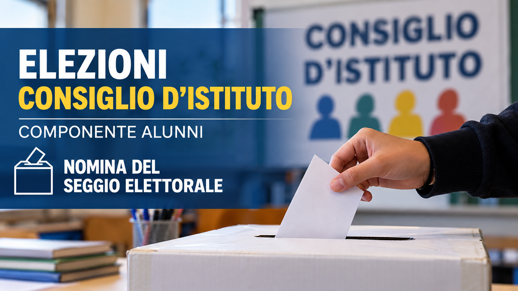 Nomina del Seggio Elettorale per il rinnovo della componente alunni del Consiglio d’Istituto