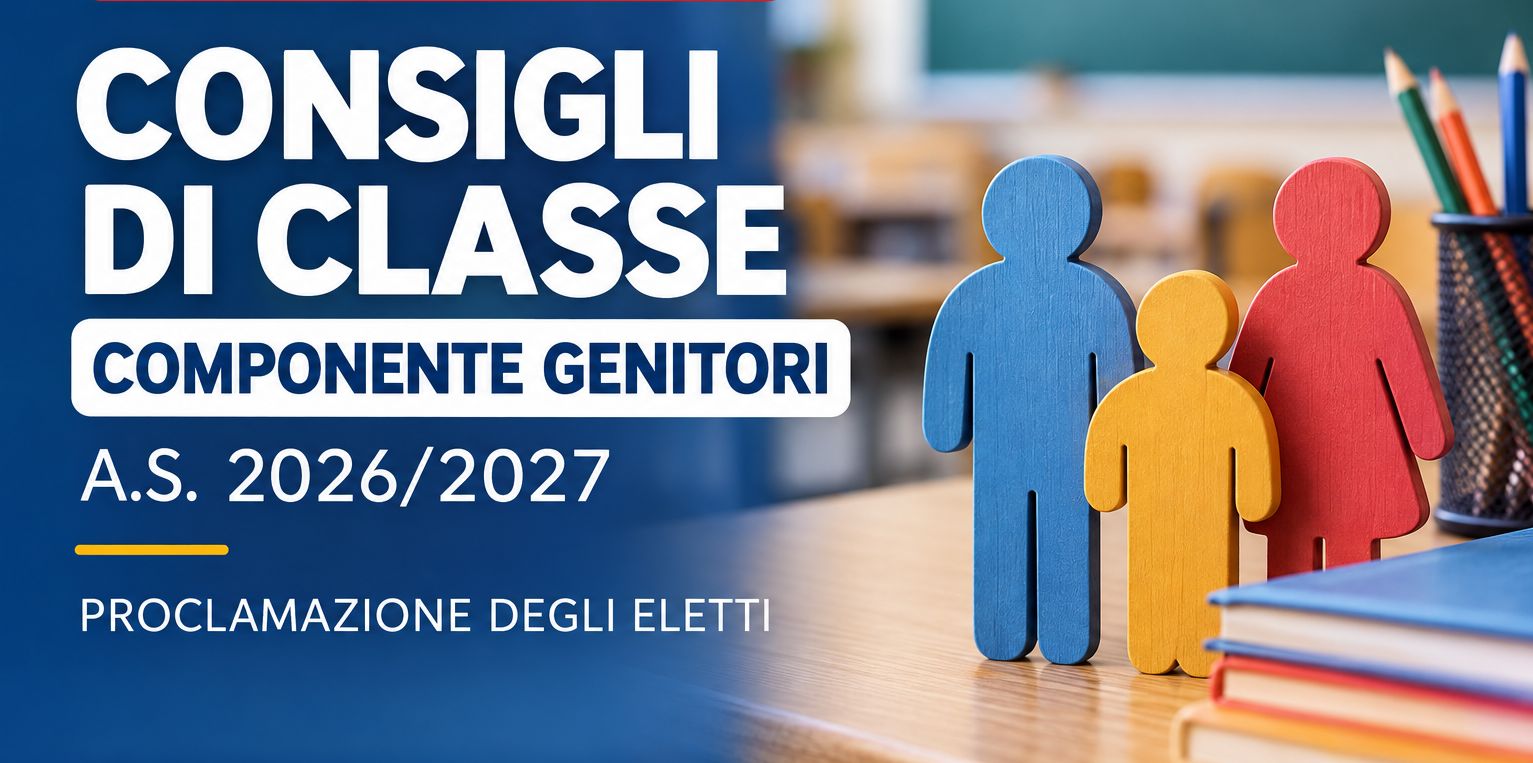 PROCLAMAZIONE E NOMINA DEGLI ELETTI COMPONENTE GENITORI - A.S. 2026/27